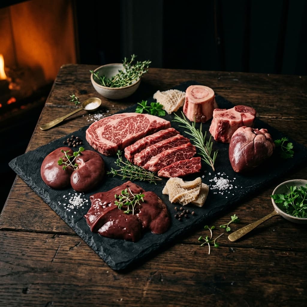 Premium Raw Meat Background